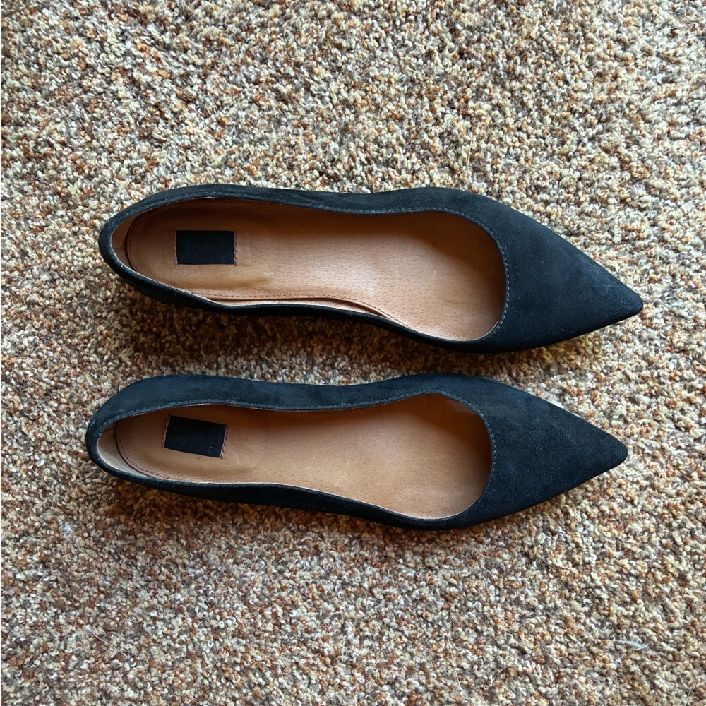 Frye Black Women's Pointed Flats